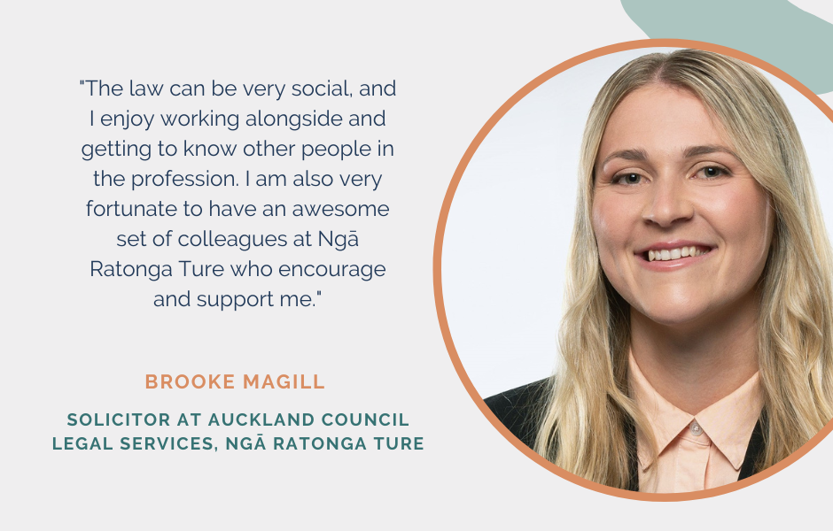 Brooke Magill, Auckland Council Legal Services, Ngā Rātonga Ture.