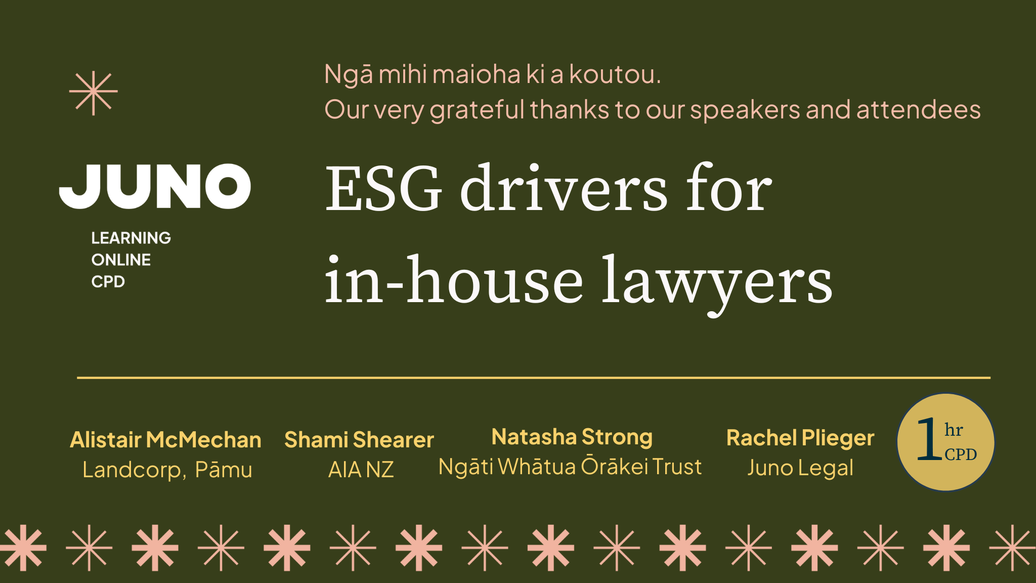 ESG drivers for in-house lawyers