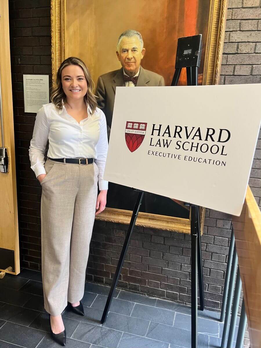 Elise O'Halloran Havard Leadership in Corporate Counsel programm