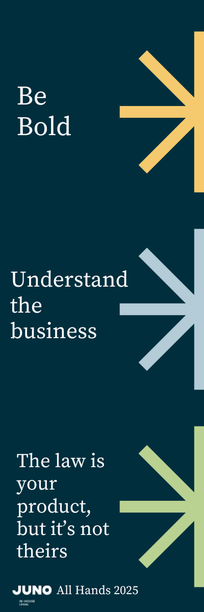 What clients want from their in-house legal | Juno Legal