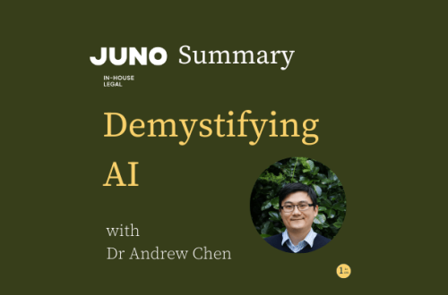 Juno Learning Summary Demystifying AI